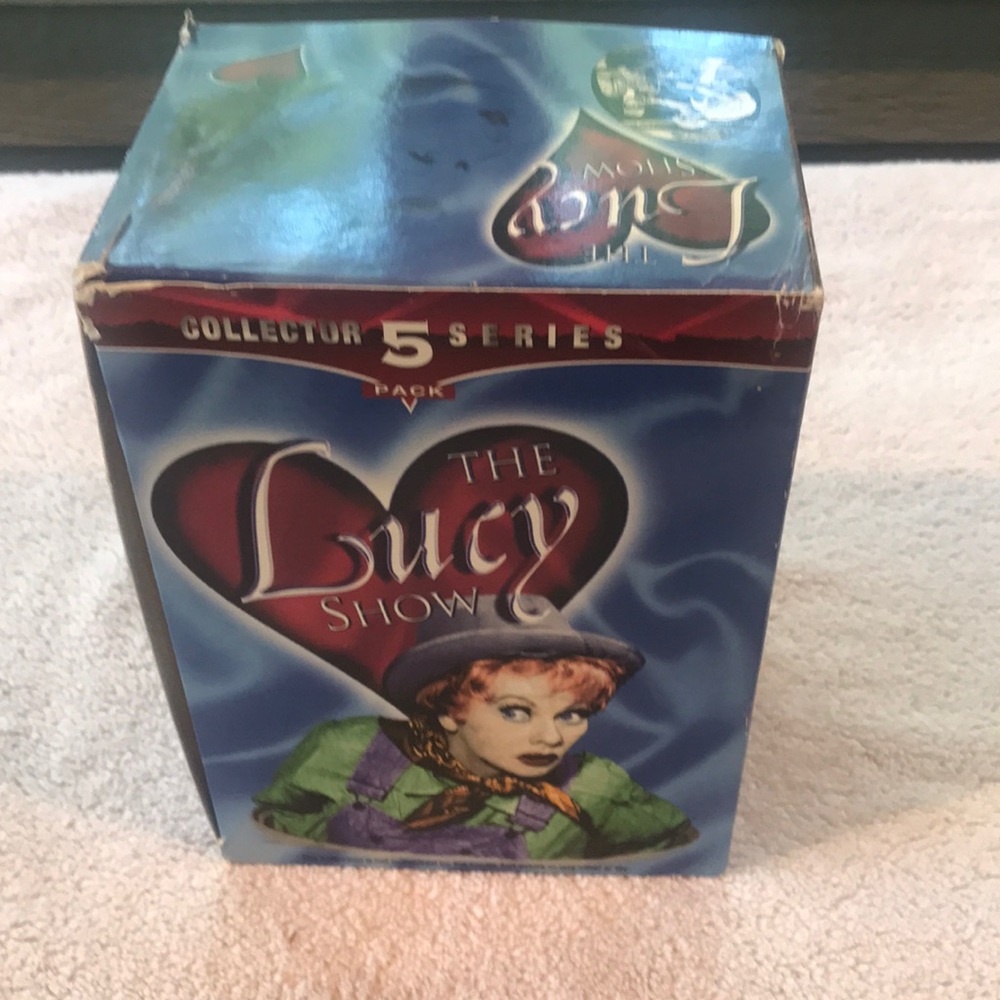 The Lucy Show 5 Pack collector series VHS Movies 5 Hrs of Lucy & comedians